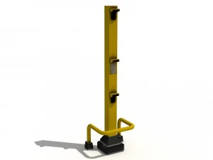 Road security elements pack 3D Model