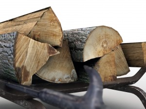firewood storage rack 3D Model