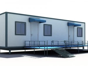 Oficina m&oacute;vil Modelo 3D