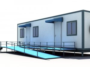 Mobile office 3D Model
