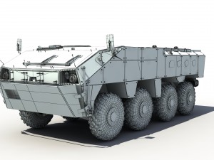 Tata kestrel apc Modello 3D