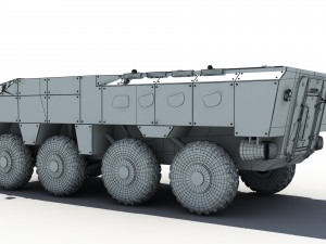 Tata kestrel apc Modello 3D