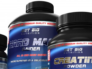 nutrition supplements pack Modèle 3D