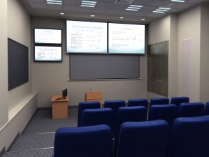presentation room - auditorium 3D Model