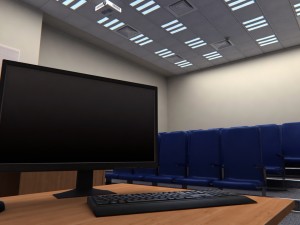 presentation room - auditorium 3D Model