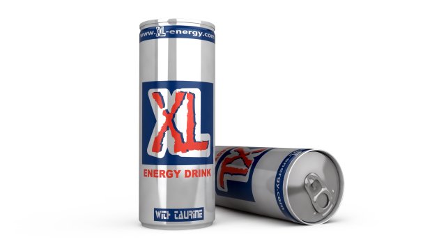 energy drink can Modelo 3D .c4d .max .obj .3ds .fbx .stl .blend 