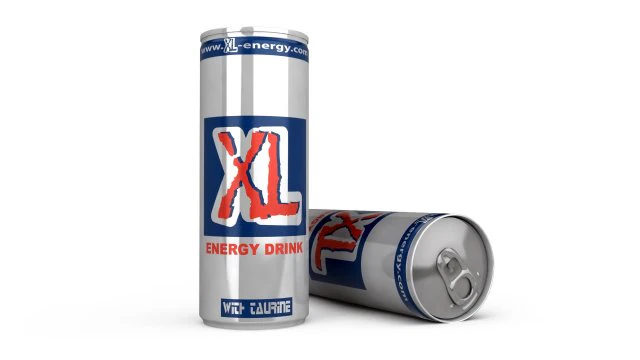 Energy drink can 3D Model .c4d .max .obj .3ds .fbx .stl .blend 