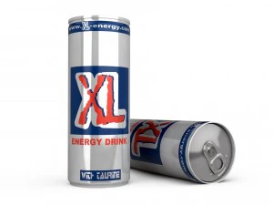 Energy drink can 3D Model