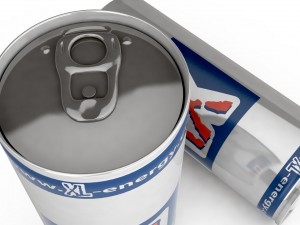 energy drink can Modelo 3D