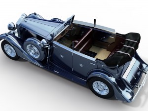 rolls royce phantom ii Modello 3D