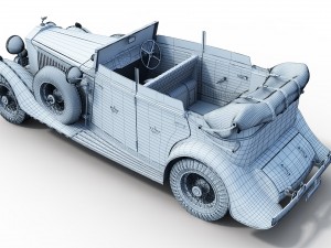 rolls royce phantom ii Modello 3D