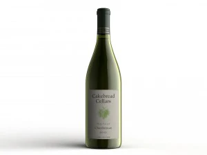 wine bottles collection 3D Model