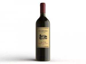 wine bottles collection 3D Model