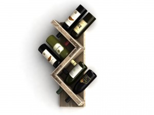 wine rack 1 Modèle 3D