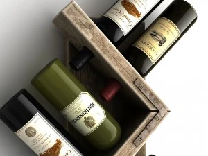 wine rack 1 3D Model