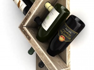 wine rack 1 Modèle 3D