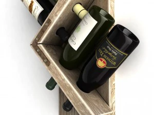 wine rack 1 3D Model