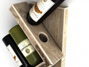 wine rack 1 Modèle 3D