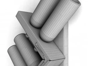 wine rack 1 3D Model