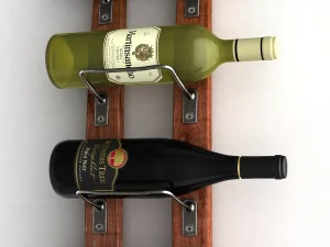 wine rack 2 3D Model