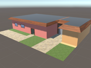 safe house for open world games Modello 3D