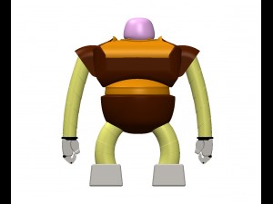 boss robot - mazinga manga Modello 3D