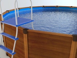 intex 28382 sequoia spirit frame swimming pool Modèle 3D