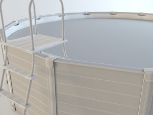 intex 28382 sequoia spirit frame swimming pool Modèle 3D
