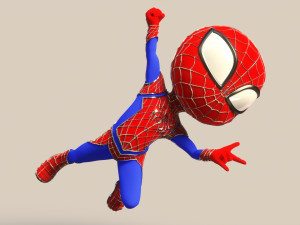 mini spiderman 3Dモデル