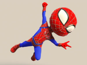 mini spiderman 3D Model