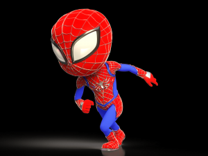 mini spiderman 3Dモデル