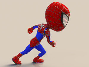 mini spiderman 3Dモデル