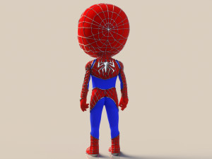 mini spiderman 3Dモデル