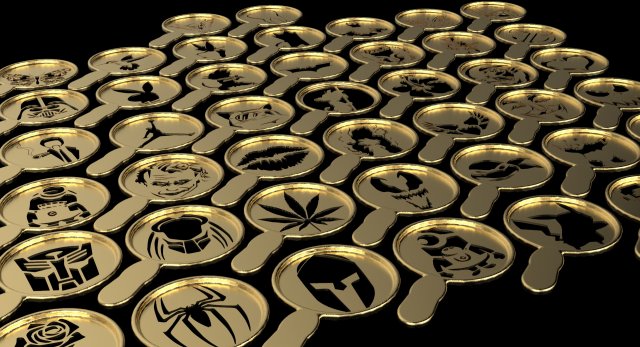 coffee stencils - templates 3D 打印模型 .c4d .max .obj .3ds .fbx .stl .blend 