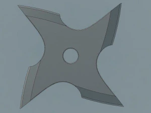 ninja shuriken 3D Print Model