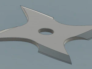 ninja shuriken 3D Print Model