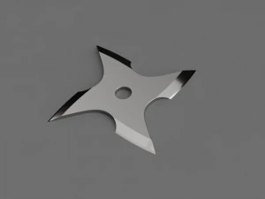 ninja shuriken 3D Print Model