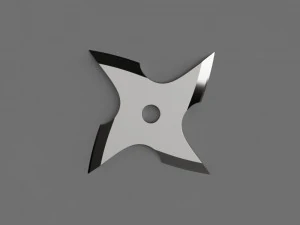 ninja shuriken 3D Print Model