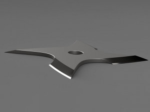 ninja shuriken 3D 프린트 모델