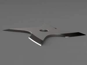 ninja shuriken 3D Print Model