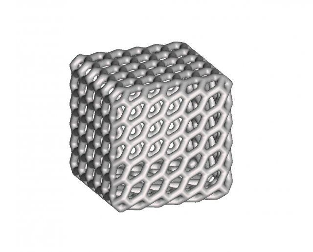 patterned cube 3D Model .c4d .max .obj .3ds .fbx .stl .blend 