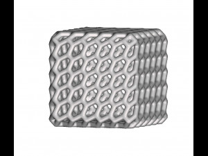 patterned cube 3D Model