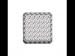 patterned cube 3D Model