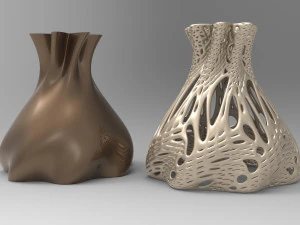 Vase Voronoi 1 3D Model