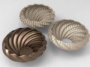Vase Voronoi 2 Model 3D
