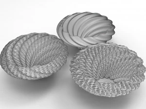 Vase Voronoi 2 3D Model