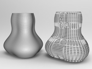 Vase Voronoi 4 3D Model