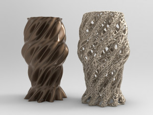 Vase Voronoi 5 Modelo 3D