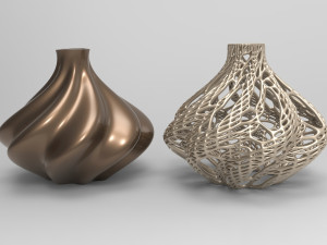 Vase Voronoi 11 3D Модель