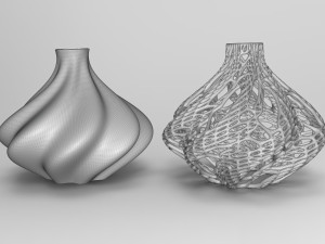 Vase Voronoi 11 3D Модель